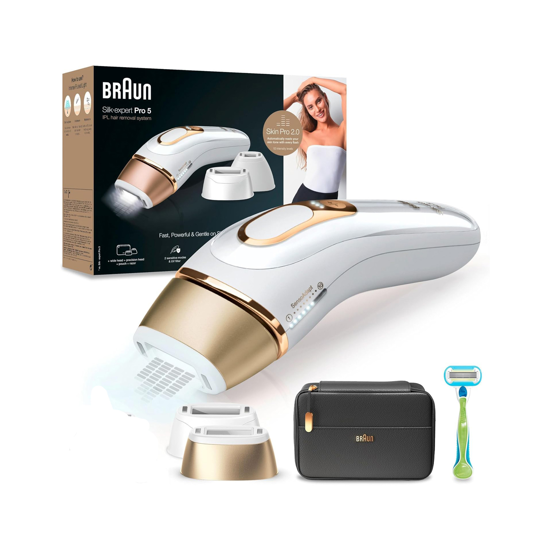 Auction For Braun Silk.Expert Pro 5, Permanant Visible Hair Removal, Fast Powerful & Gentle On Skin