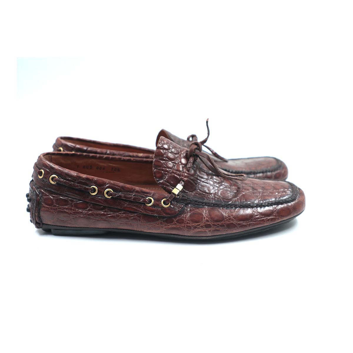 Auction For The Original Car Shoe Made In Italy paterted 1963 6110/ C, Size: 10 1/2  :~44