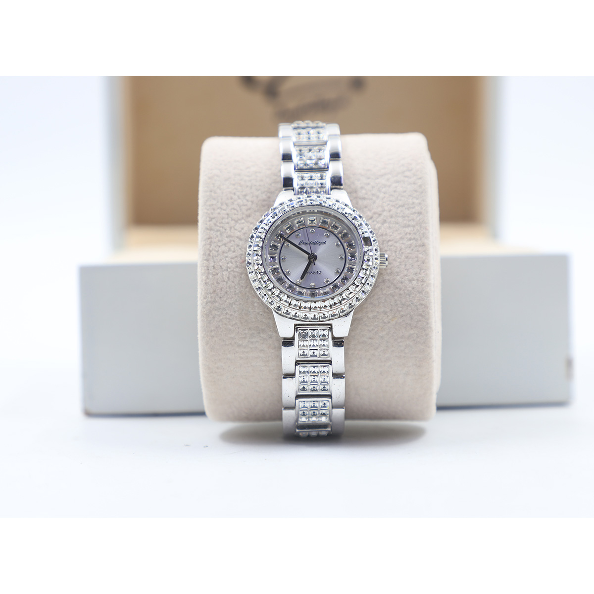 Auction For Crystallized Halland  Swarobski Stone Rhodium Plated Cl:6.356