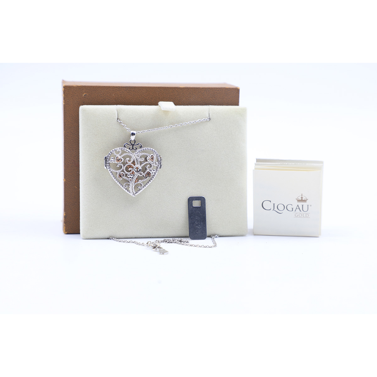 Auction For Clogau Jewlery Heart Piece Gold Tauned