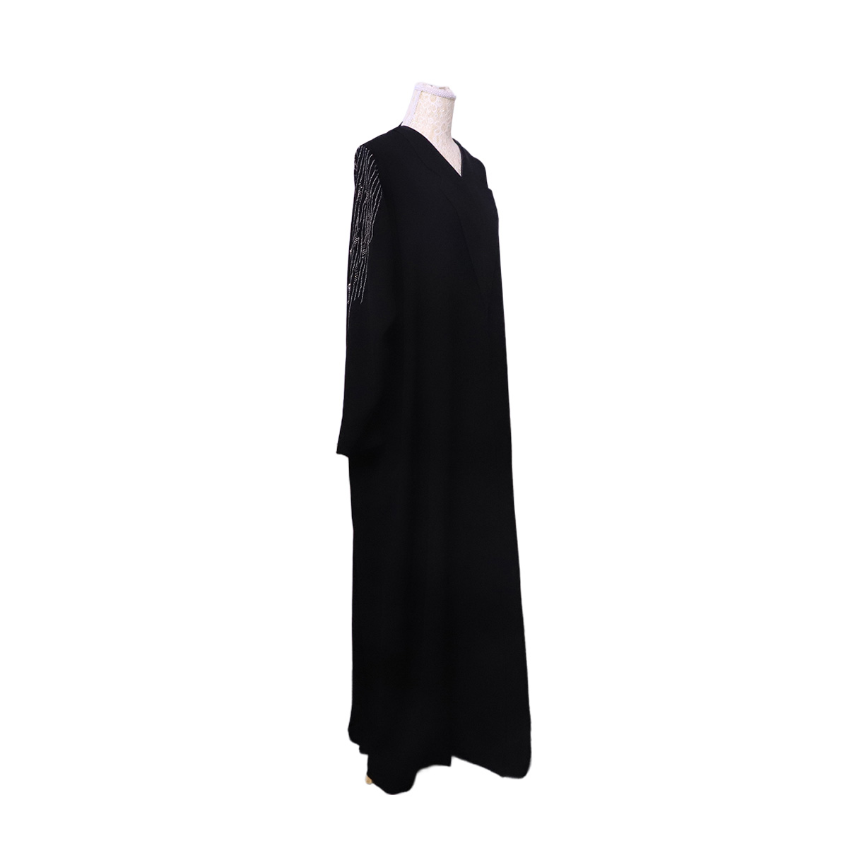 Auction For Abaya Luxury Made in Qatar Soleil High Cuture