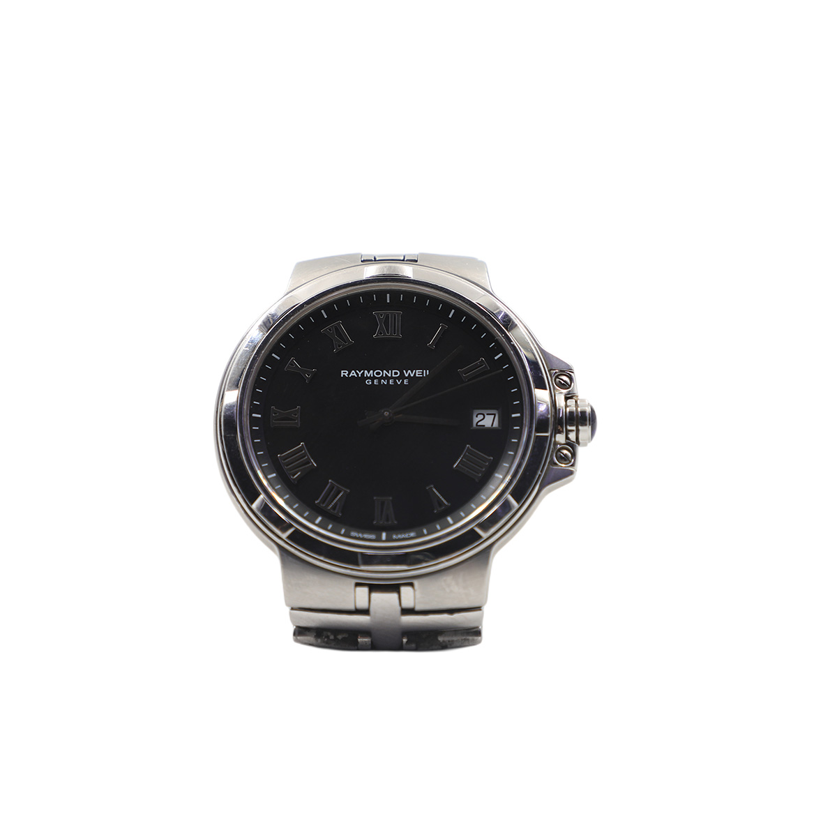 Auction For Raymond Weil Geneve  V615557 Sapphie Crystal, Battery Drained