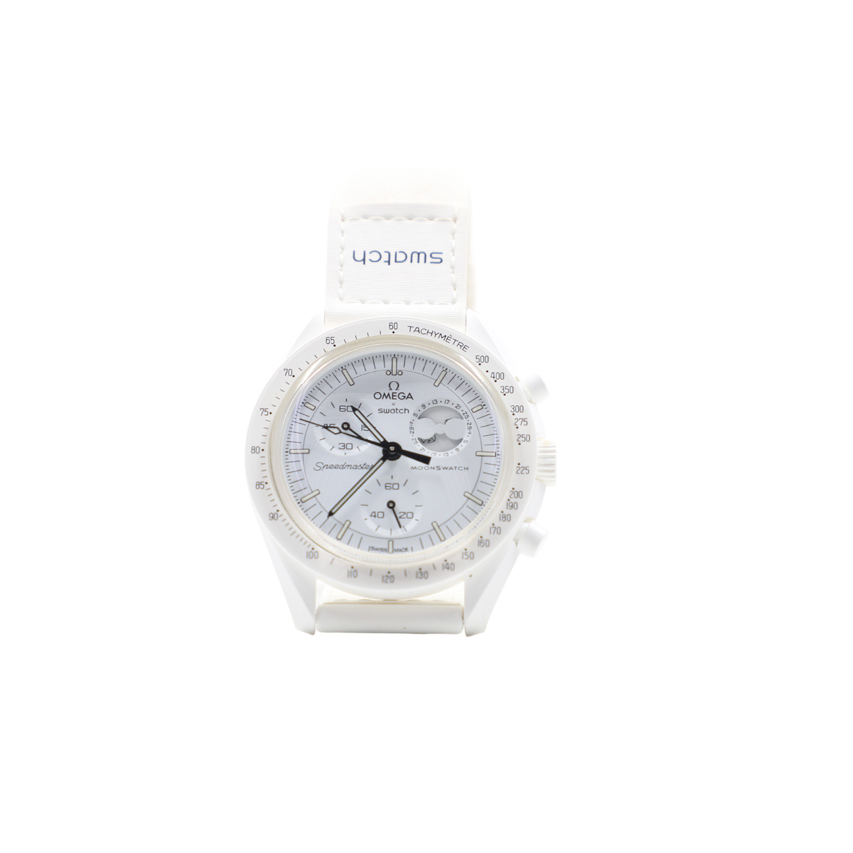 Auction For Omega Swatch Mission To The moon, Swiss Made, Water Resistant, Designe Patented