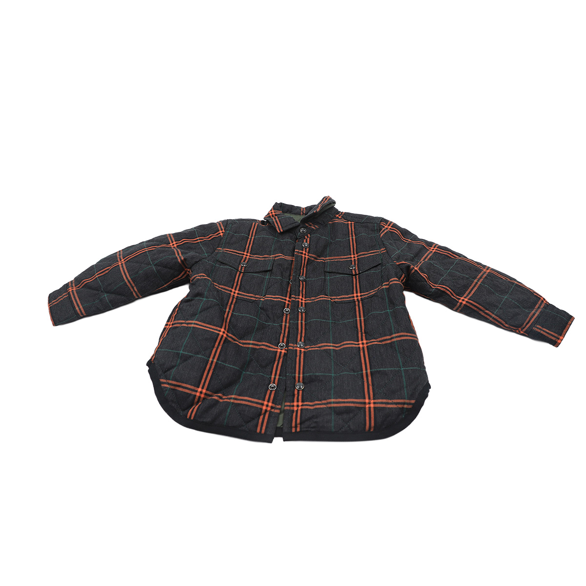 Auction For Steel/ Mccartney Kids Toddler Check Shirt W/Badge, Luxury Shirt for Little Baby Toddler