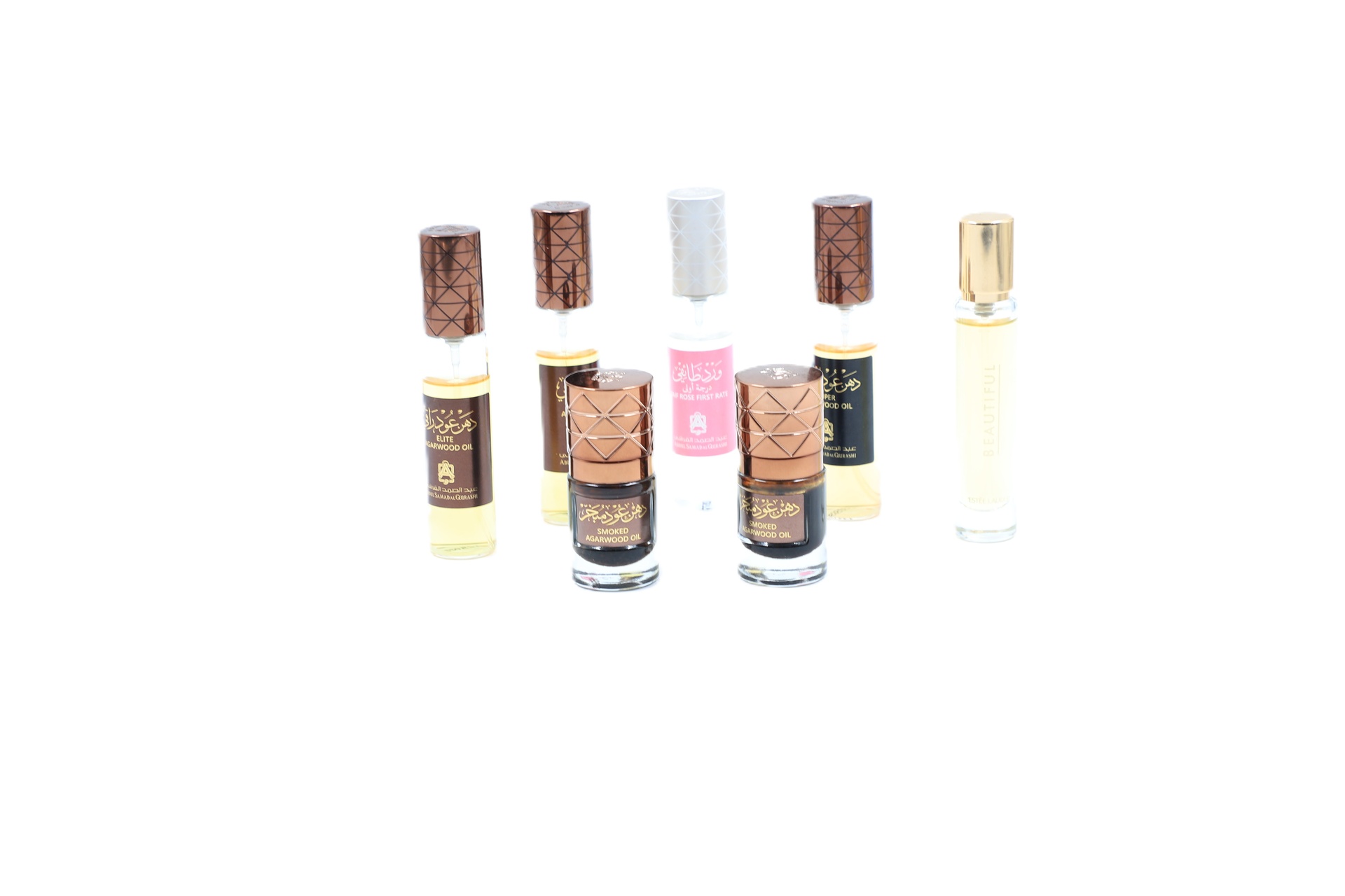 Auction For Mix agar Wood & Special Agar Wood oil 7 piece +rasasi