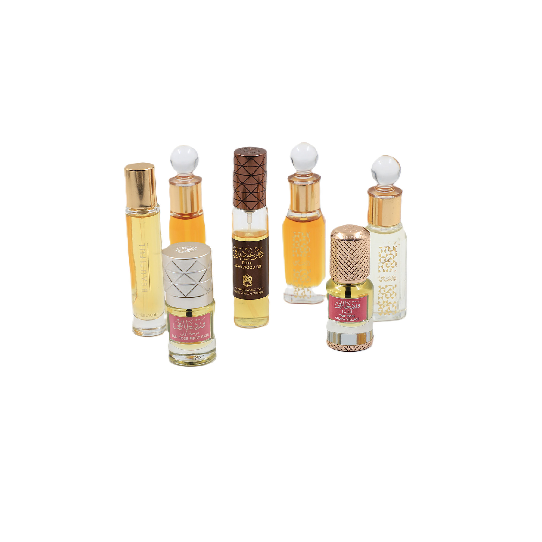 Auction For Mix agar Wood & Special Agar Wood oil 7 piece +rasasi