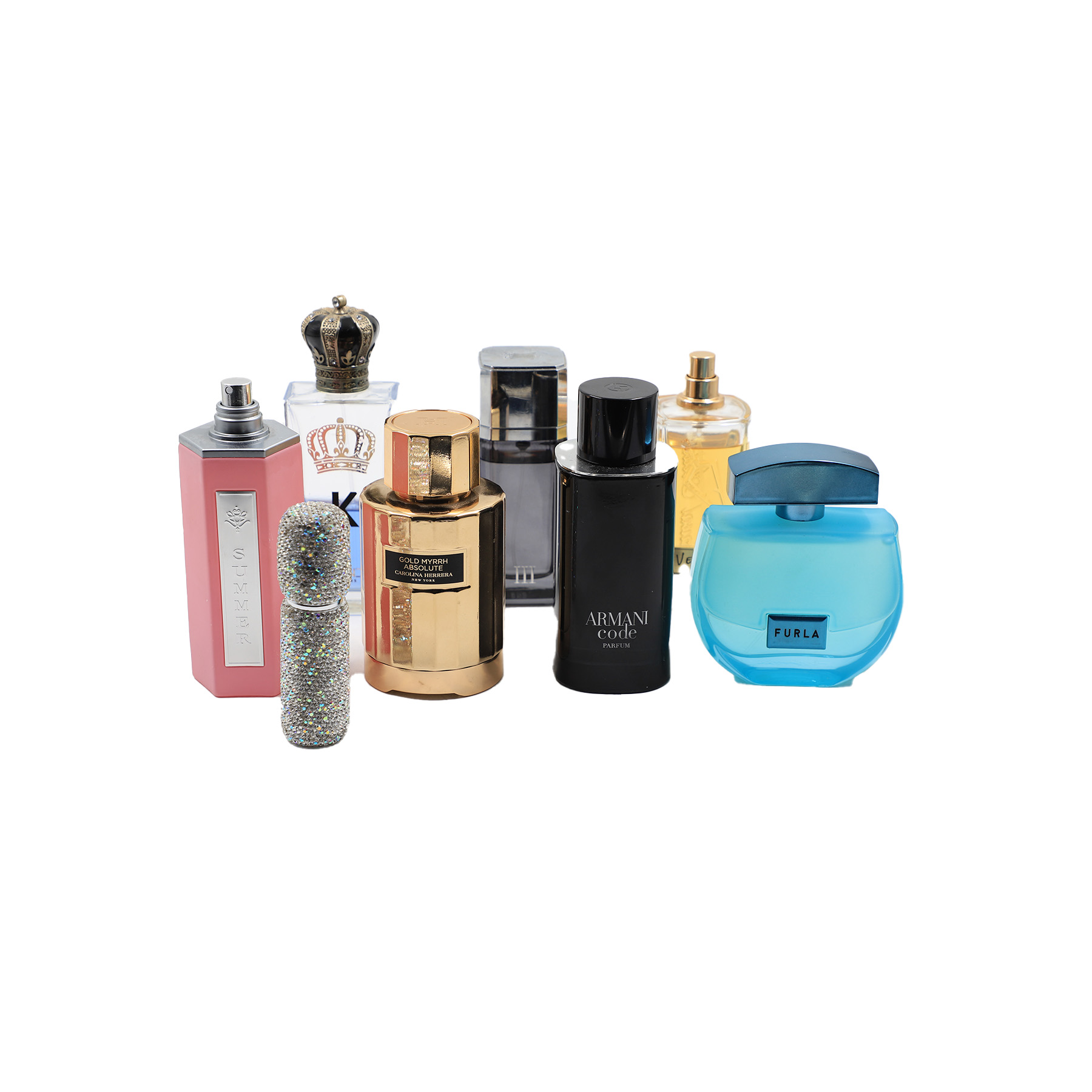 Auction For Mix Parfum Georges rech french story +Gold Myrrh Absolute Parfum + Arbinan Oud 8 Piece